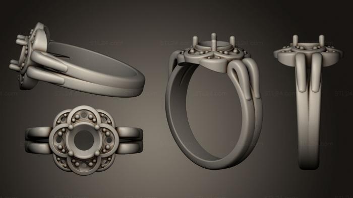Jewelry rings (Ring 009, JVLRP_0118) 3D models for cnc